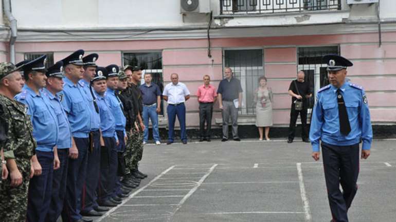 Сьогодні в зону АТО відправили більше 100 міліціонерів з Полтавщини