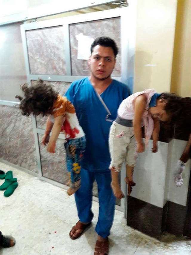 Чуркін заявив в ООН, що сирійських дітей присипають пилом, щоб видати їх за жертв бомбардування_4