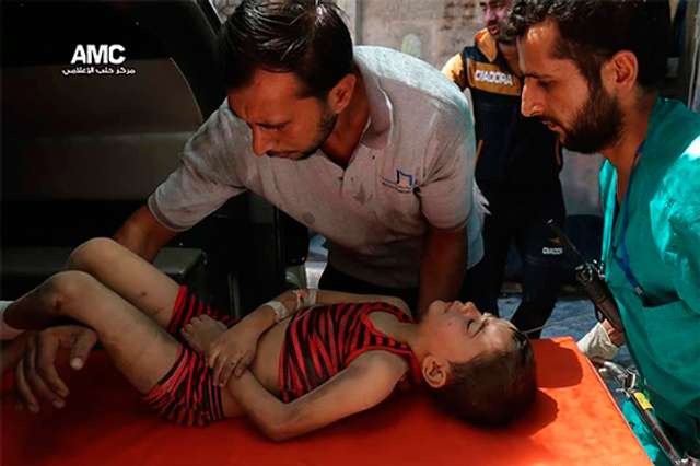 Чуркін заявив в ООН, що сирійських дітей присипають пилом, щоб видати їх за жертв бомбардування_14