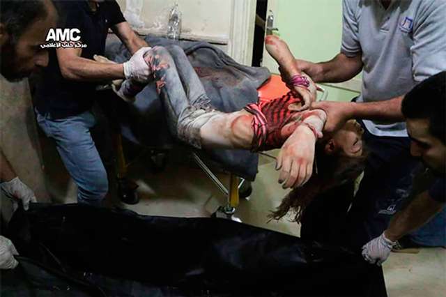 Чуркін заявив в ООН, що сирійських дітей присипають пилом, щоб видати їх за жертв бомбардування_16