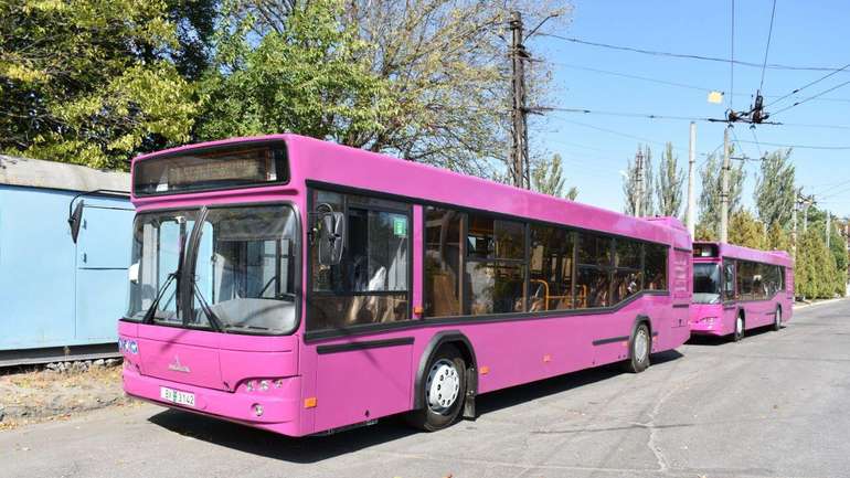 Нові автобуси обслуговуватимуть Кременчук