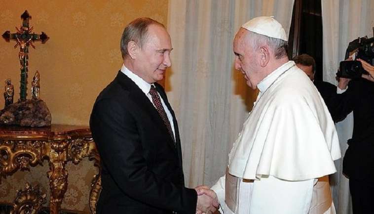 Папа Франциск: у геноциді українців винні буряти, а росіяни – безневинні