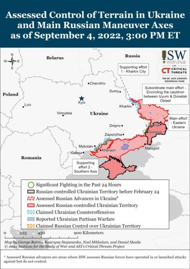 Контрнаступ ЗСУ помітно розвивається на Півдні та Сході України, – ISW_1