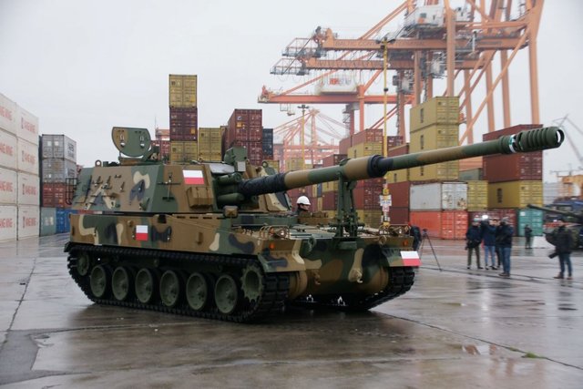 Польща отримала перші корейські танки K2 та САУ K9_15