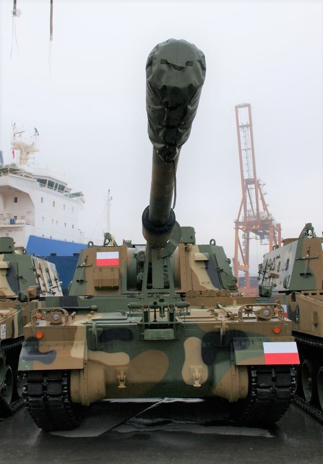 Польща отримала перші корейські танки K2 та САУ K9_16