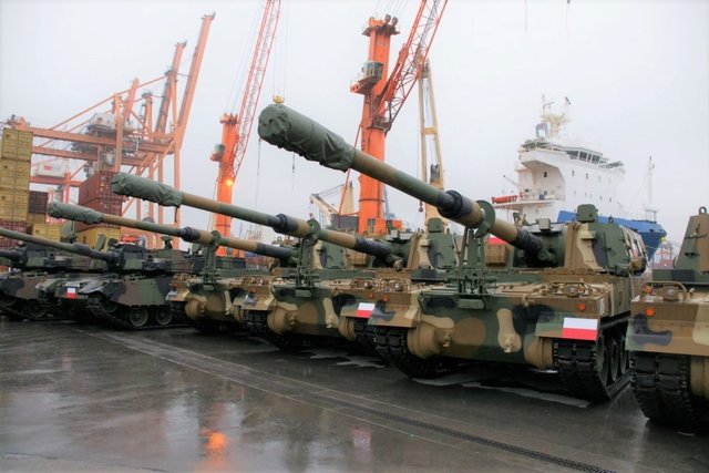 Польща отримала перші корейські танки K2 та САУ K9_22