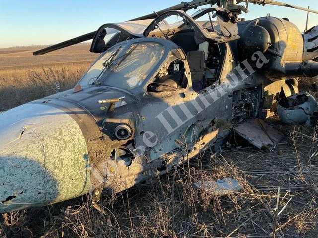 Російська ППО збила в Запорізькій області власний ударний гвинтокрил Ка-52_1