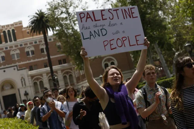 У США ширяться студентські протести з вимогою припинити підтримку Ізраїлю_7