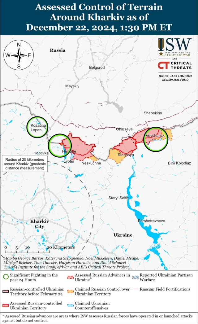 Російські окупанти продовжують наступ на Донеччині, - карти ISW_5