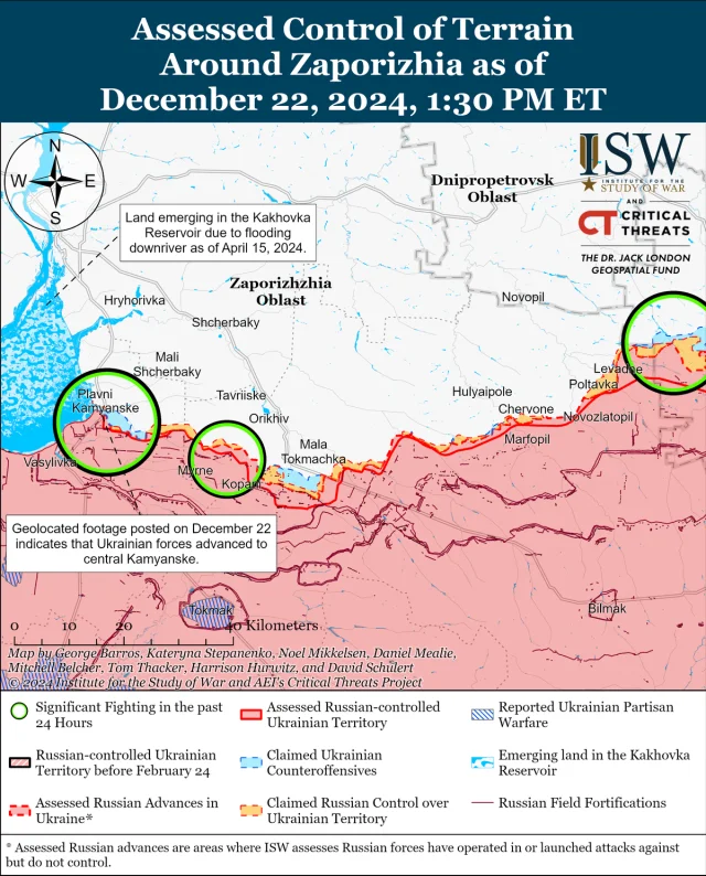 Російські окупанти продовжують наступ на Донеччині, - карти ISW_10