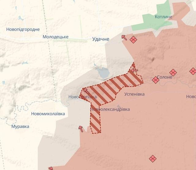 Окупанти просунулися біля кордону з Дніпропетровською областю, - DeepState_1