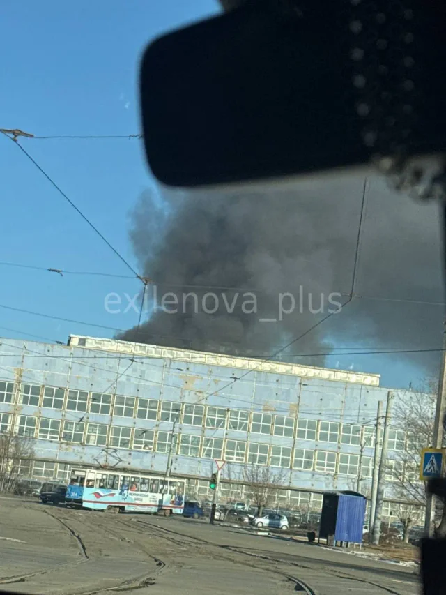 В Орську горить механічний завод, що виробляє понад 50% російських артгільз_1