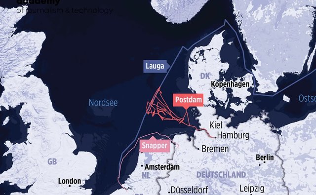 Студенти-розслідувачі пов’язали рої дронів у Європі з російськими суднами_3
