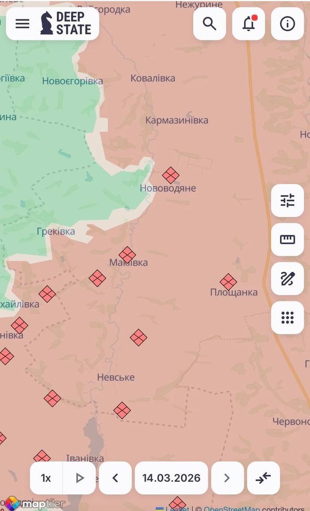 DeepState: російські війська просунулися на Харківщині, Луганщині та Запорізькому напрямку_1