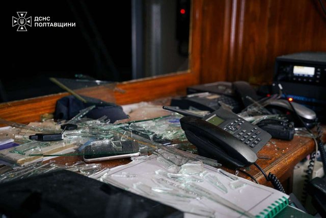 рф атакувала Полтавщину: під ударом опинилися чотири АЗС і пожежна частина_6