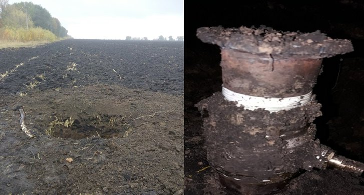 Врізка в Чутівському районі Полтавщини Врізка в Чутівському районі Полтавщини