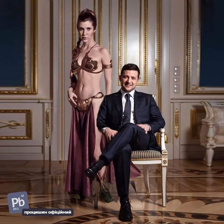 Мережа вибухнула фотожабами про Мендель і Зеленського_3