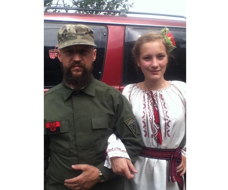 Бутусін разом із донькою Бутусін разом із донькою
