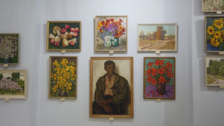 Виставка всесвітньо відомого художника Валерія Мозока відкрилась у Полтаві_1