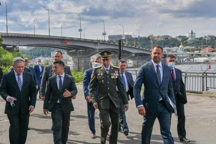 Голова держави Андрій Єрмак прибув на