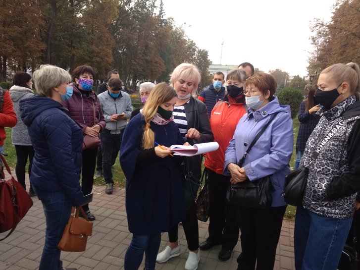 Люди, які сказали, що НЕ є організаторами мітингу Люди, які сказали, що НЕ є організаторами мітингу