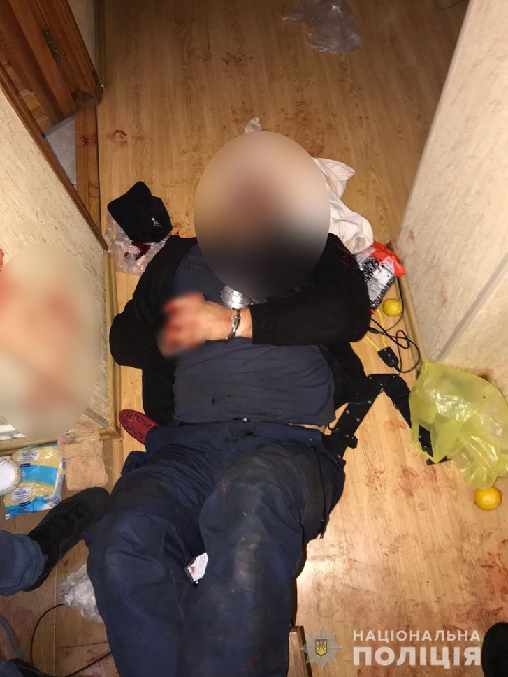 Один із затриманих нападників Один із затриманих нападників