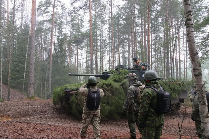 Армія Фінляндії проводить навчання на кордоні з РФ_3