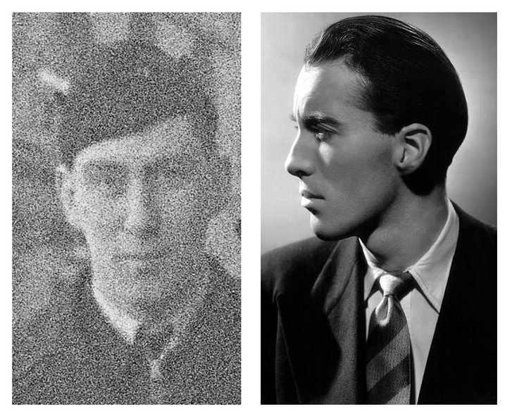 Крістофер Лі — доброволець (1940 рік) і кіноактор (1949 рік) Крістофер Лі — доброволець (1940 рік) і кіноактор (1949 рік)