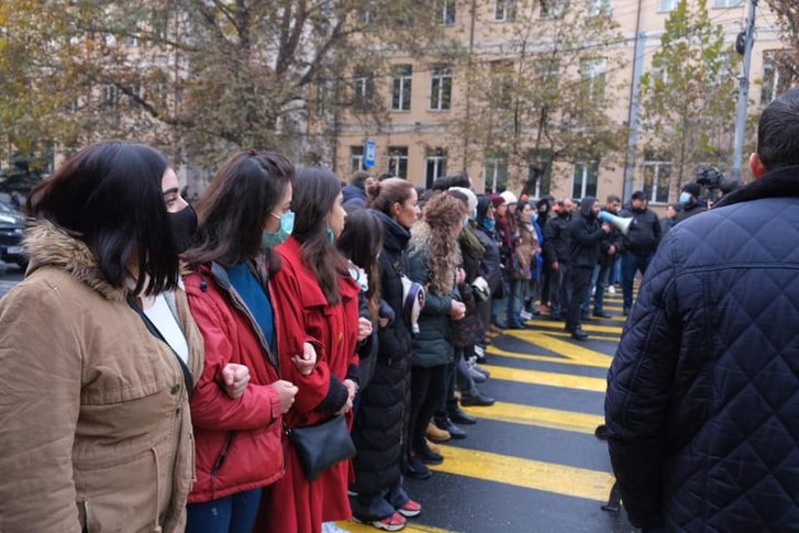 Протести в Єревані (8 грудня 2020 року) Протести в Єревані (8 грудня 2020 року)