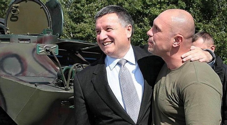 Арсен Аваков та його вірний васал Арсен Аваков та його вірний васал