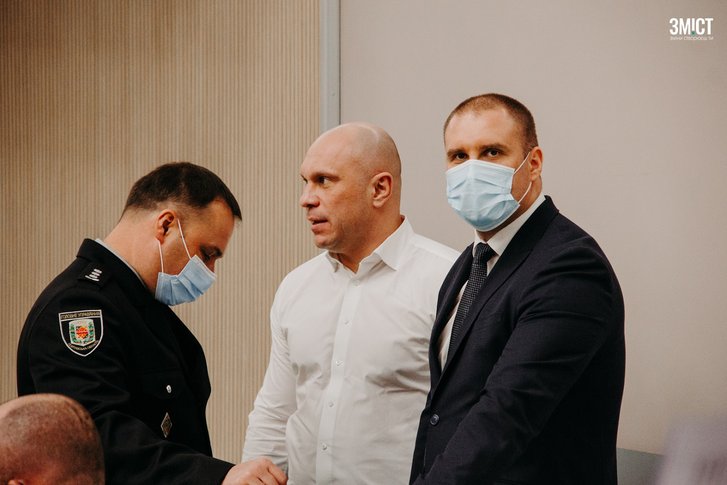 Іван Вигівський, Ілля Кива та Олег Синєгубов на сесії Полтавської облради Іван Вигівський, Ілля Кива та Олег Синєгубов на сесії Полтавської облради