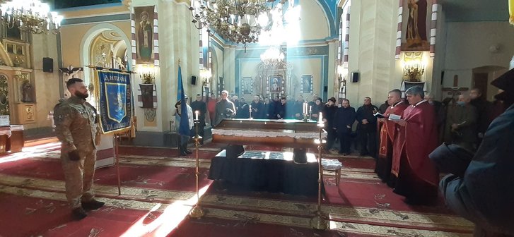 На Львівщині в останню путь провели бійця Дивізії «Галичина»_1