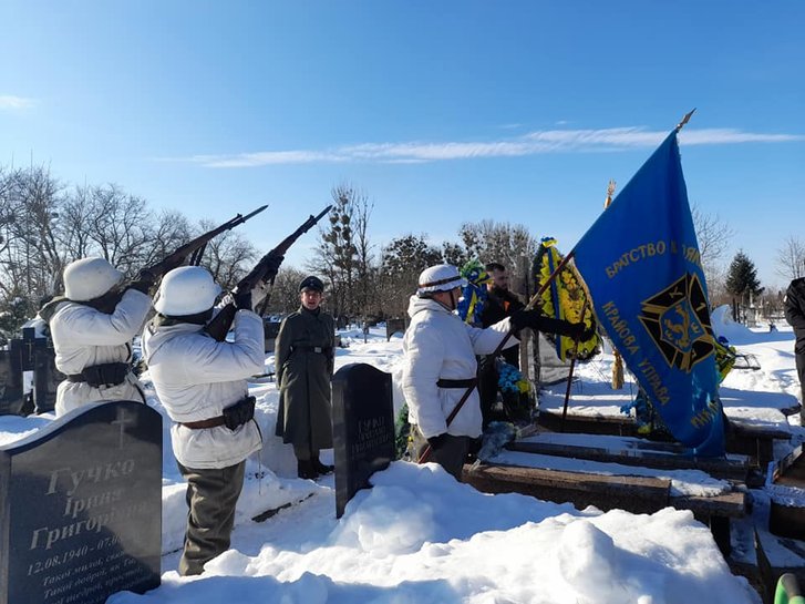 На Львівщині в останню путь провели бійця Дивізії «Галичина»_2