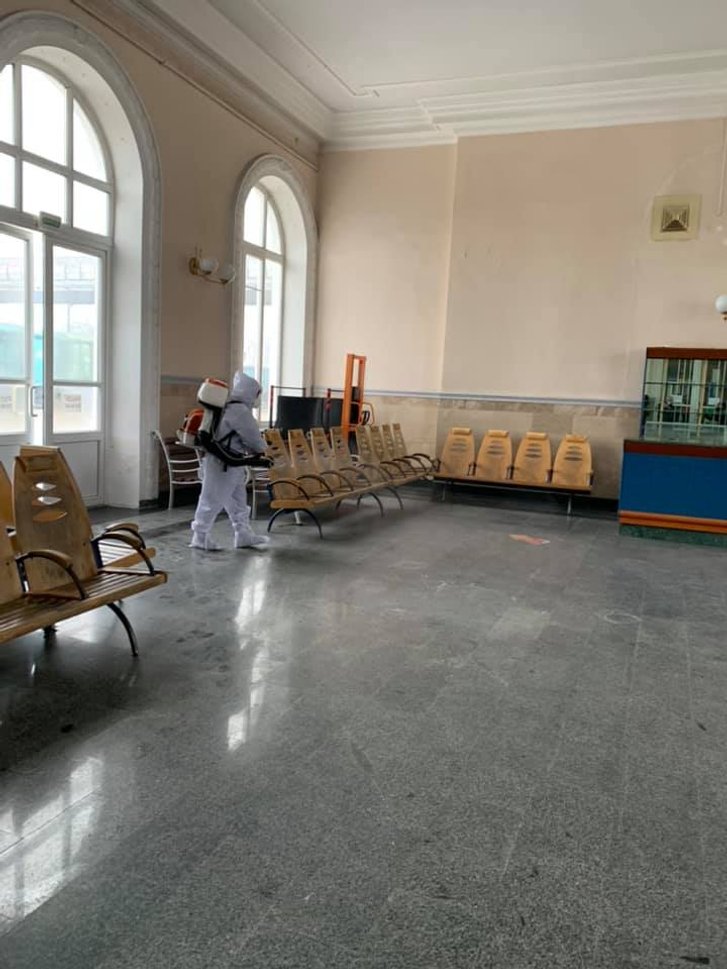 На вокзалі в Полтаві тестуватимуть на коронавірус_3