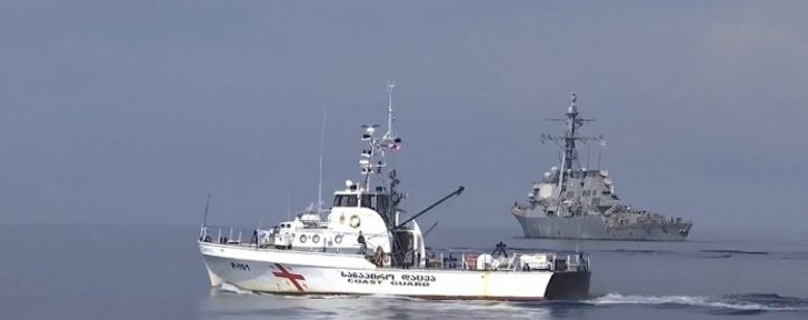 Грузія і НАТО провели морські маневри неподалік окупованої росіянами Абхазії_1