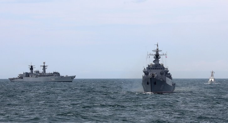 Грузія і НАТО провели морські маневри неподалік окупованої росіянами Абхазії_2
