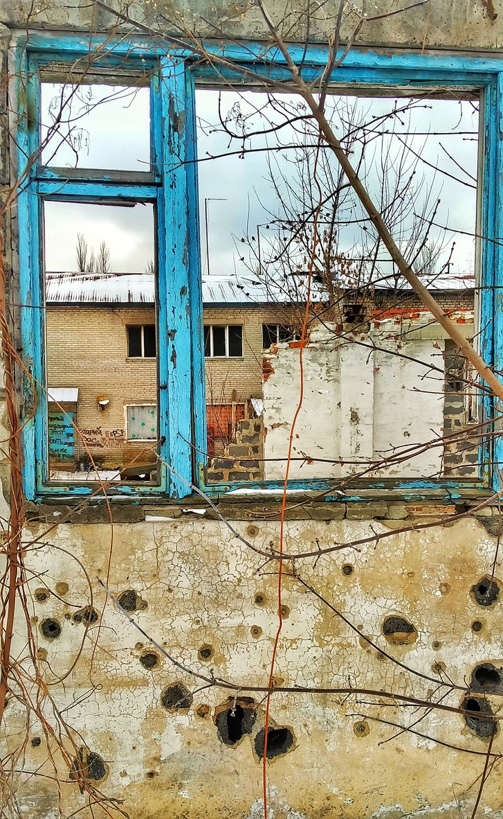 Селище Піски під Донецьком – українська «лінія Маннергейма»_3