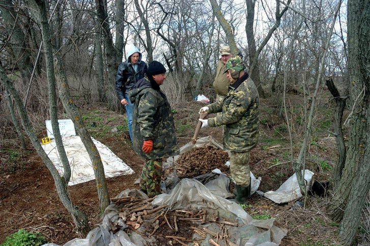Біля Кременчука знайшли останки 40 бійців_1