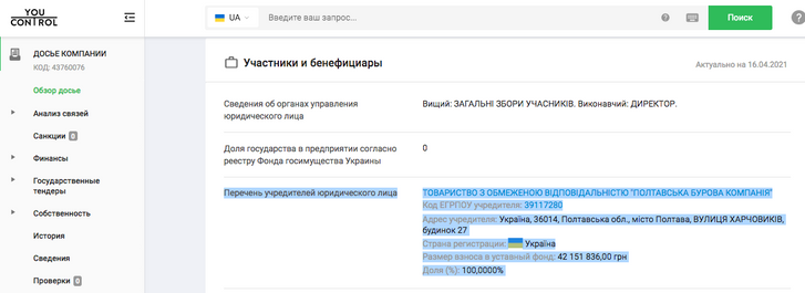 НАК «Надра України» як джерело збагачення Тараса Кузьмича_10