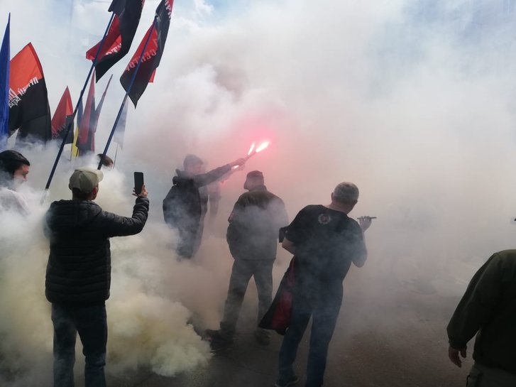 Акція протесту проти продажу землі Акція протесту проти продажу землі