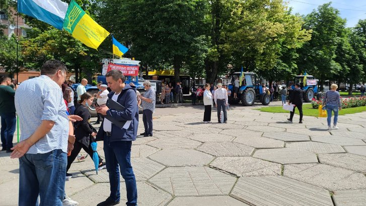Акція спротиву продажі української землі Акція спротиву продажі української землі