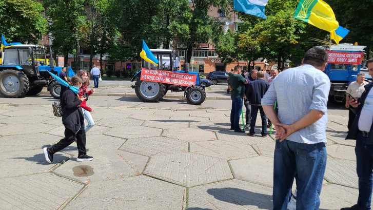 Акція спротиву продажі української землі Акція спротиву продажі української землі