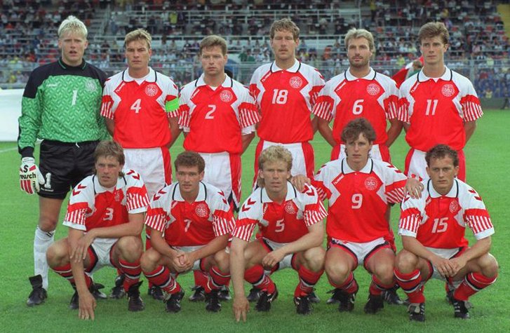 Збірна Данії 1992 року