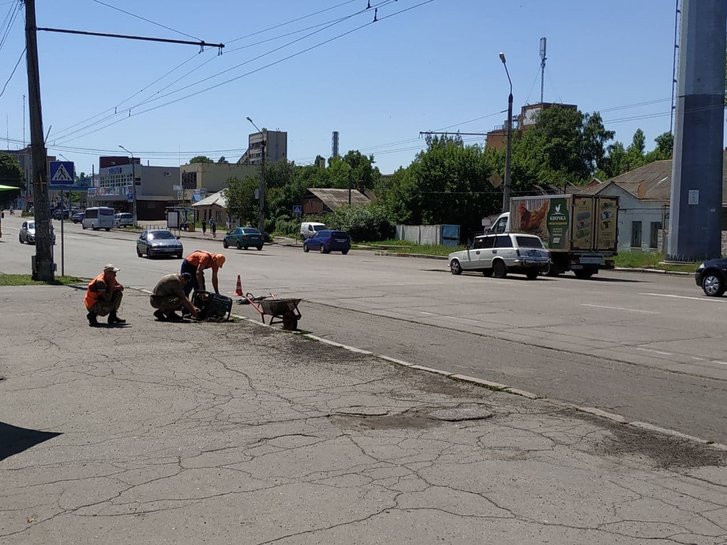 У Полтаві на Зіньківській розпочато дорожні роботи_4