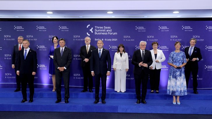 Лідери країн Тримор'я на Софійському саміті (8-9.07.2021) Лідери країн Тримор'я на Софійському саміті (8-9.07.2021)