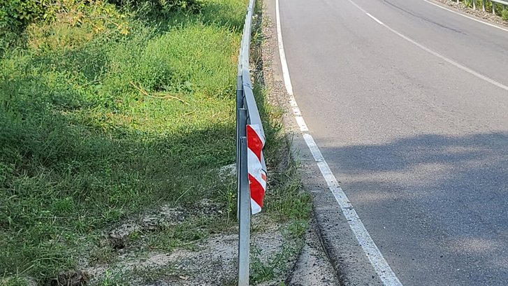 Огородження бар'єрного типу обабіч траси М-03 Огородження бар'єрного типу обабіч траси М-03
