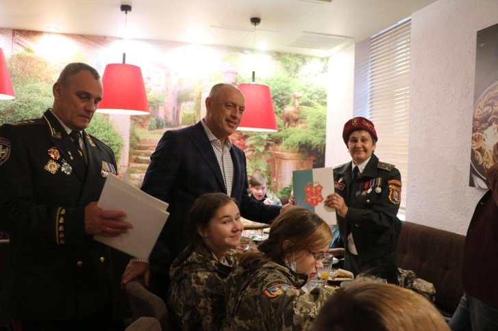 Олександр Мамай привітав ряджених