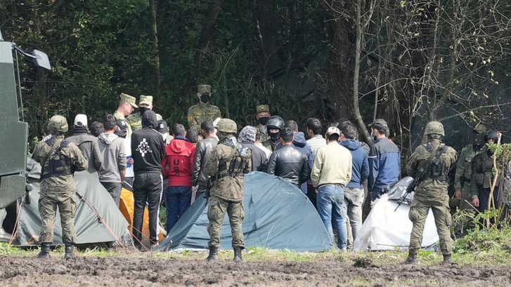 Поточна ситуація на кордоні Польщі та Білорусі Поточна ситуація на кордоні Польщі та Білорусі