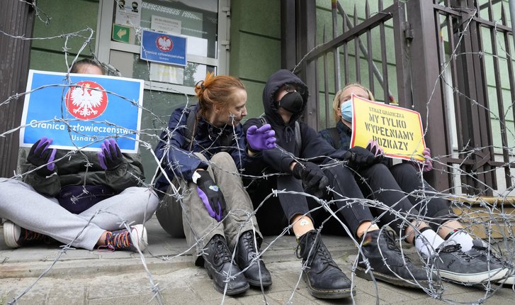 Польські ліваки стали на захист нелегалів Польські ліваки стали на захист нелегалів