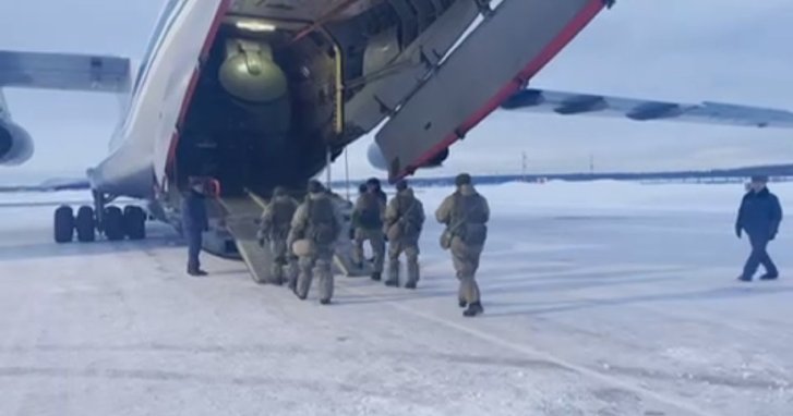 Підрозділ десантників ЗС РФ готується до нападу на Казахстан